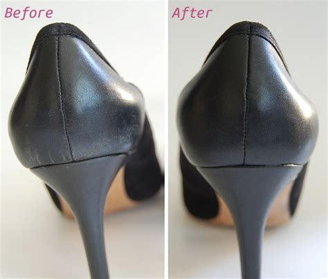 how to remove scuff marks from fake leather shoes|how to repair scuffed shoes.